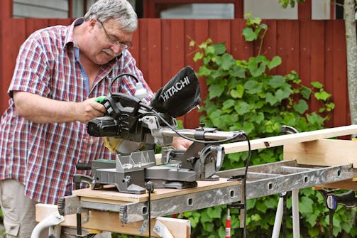 KAP GERINGSSAV TIL STØRRE BYGGERI Kap og geringssav